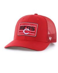 '47 - Cincinnati S Hardline Trucker Adjustable Hat - Lyst