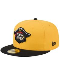 KTZ - Yellow/black Bradenton Marauders Authentic Collection 59fifty Fitted Hat - Lyst