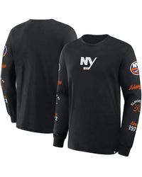 Fanatics - New York Islanders Boxed In Legacy Long Sleeve T-shirt - Lyst