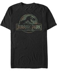 Fifth Sun - Jurassic Park Camo Fossil Logo Short Sleeve T-shirt - Lyst