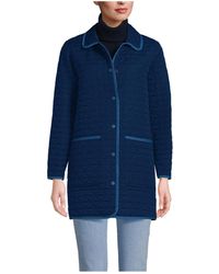 Lands' End - Petite Insulated Reversible Barn Coat - Lyst