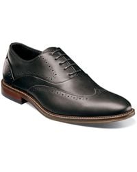 Stacy Adams - Macarthur Leather Wingtip Oxford Shoe - Lyst