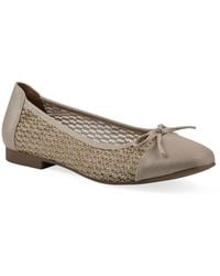 White Mountain - Boco Round Toe Ballet Flats - Lyst