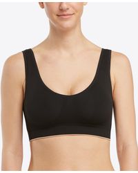 Spanx - Stretchable Ribbed Bra - Lyst