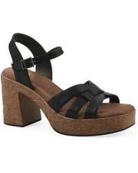 White Mountain - Barista Platform Sandal - Lyst