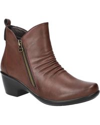 Easy Street - Jeanie Ankle Zipper Boots - Lyst