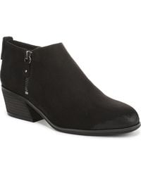 Dr. Scholls - Lainey Almond Toe Western Short Boots - Lyst