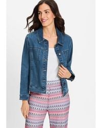 Olsen - Power Stretch Denim Jacket - Lyst