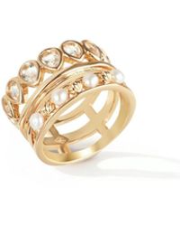 Retro Chic - Aeolian Echo Ring - Lyst