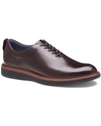 Johnston & Murphy - Upton Perfed Plain Toe Shoe - Lyst