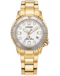 Citizen - Promaster Sea Dive -tone Stainless Steel Bracelet Watch 36.5mm - Lyst