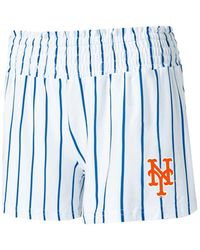 Concepts Sport - New York Mets Reel Pinstripe Sleep Shorts - Lyst