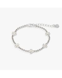 ALEX AND ANI - Love And Luck Inline Tennis Bracelet - Lyst