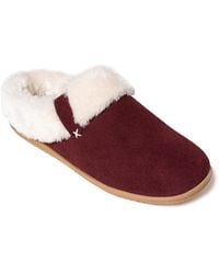 Minnetonka - Camp Collar Scuff Slippers - Lyst