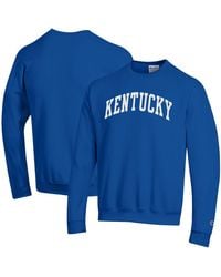 Champion - Kentucky Wildcats Basic Arch Fleece Pullover Sweatshirt - Lyst