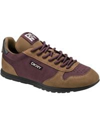 DKNY - Amanda Lace-up Sneakers - Lyst