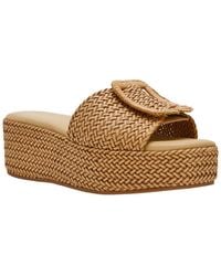 Anne Klein - Lanai Slip-on Wedge Sandals - Lyst
