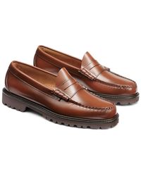 G.H. Bass & Co. - G.h.bass Larson Lug Weejuns Penny Loafers - Lyst