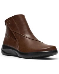 Clarks - Kaetlyn Flow Round Toe Booties - Lyst