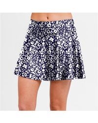 Calypsa - Flowy Swim Skirt With Attached Shorts - Lyst