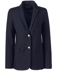 Lands' End - Hopsack Blazer - Lyst