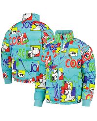 FREEZE MAX - Peanuts Snoopy Joe Cool Puffer Raglan Full-zip Jacket - Lyst