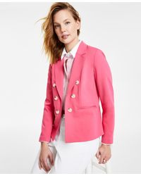 Jones New York - Modern Compression Faux Double-breasted Blazer - Lyst