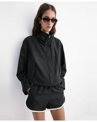 Mango - Funnel-neck Bomber Jacket - Lyst