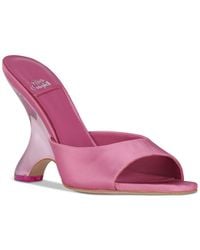 Jeffrey Campbell - Mew-2 Sculpted Vinyl Wedge Sandals - Lyst
