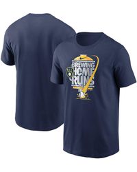 Nike - Milwaukee Brewers Brewing Home Runs Local Team T-shirt - Lyst