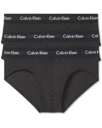 Calvin Klein - 3-pack Cotton Stretch Briefs Underwear - Lyst