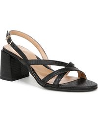 Naturalizer - Demi Strappy Slingback Block Heel Dress Sandals - Lyst
