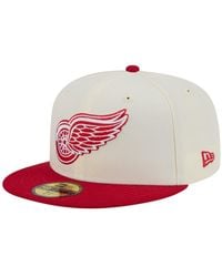 KTZ - Detroit Red Wings Chrome Two-toned 59fifty Fitted Hat - Lyst
