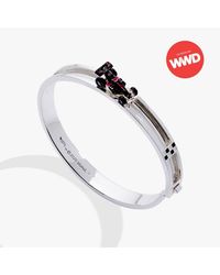 ALEX AND ANI - Hot Wheels Moveable Racecar Hinge Bangle Bracelet - Lyst