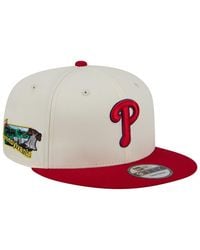 KTZ - Cream/red Philadelphia Phillies Localized 9fifty Snapback Hat - Lyst
