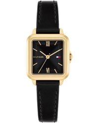 Tommy Hilfiger - Quartz Leather Strap Watch - Lyst