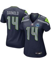 Nike - Sam Darnold Seattle Seahawks Team 50th Season Game Jersey - Lyst