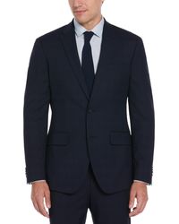 Perry Ellis - Slim Fit Stretch Plaid Suit Jacket - Lyst