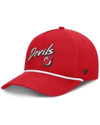Fanatics - New Jersey Devils Decades Collection A-frame Rope Adjustable Hat - Lyst
