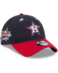 KTZ - Navy/red Houston Astros 2025 Mlb All-star Game Workout 9twenty Adjustable Hat - Lyst