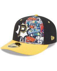 KTZ - Black/gold Pittsburgh Pirates 2025 Mlb Diamond Hero Edition Low Profile 59fifty Fitted Hat - Lyst