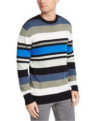 DKNY Mens Block V Neck Jumper Sweater Pullover Regular Fit Colour
