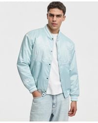 Mode Of One - Relaxed-fit Logo Bomber Jacket - Lyst