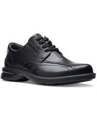 Clarks - Gessler Lace Leather Lace Derby Shoes - Lyst