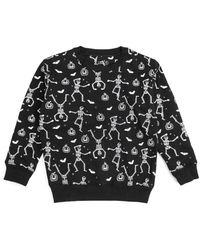 Sweet Wink - Big Boys 10-12 Glow In The Dark Silly Skelly Halloween Sweatshirt - Lyst