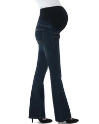 Kimi + Kai - Kimi + Kai Maternity Leni Stretch Boot Cut Denim Jeans - Lyst