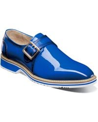 Stacy Adams - Bartram Plain Toe Monk Strap Shoe - Lyst