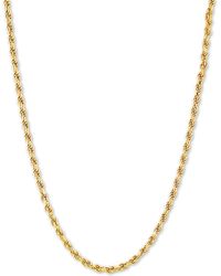 Giani Bernini - Rope Link 22" Chain Necklace - Lyst