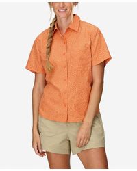 Marmot - Air Exchange Upf 40 Novelty Short Sleeve Camp Collar Shirt - Lyst