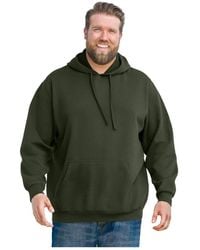 Kingsize - Big & Tall Fleece Pullover Hoodie - Lyst